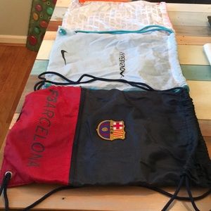Soccer shoe bags